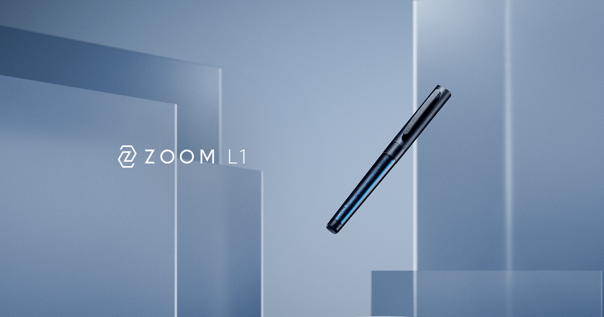 ZOOM L1 —日本発のコンテンポラリーデザインペン